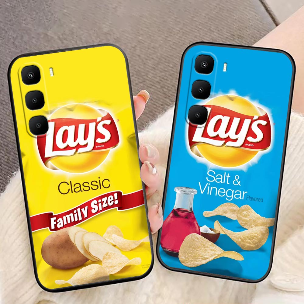 Food Snacks Quotes - Etui na telefon Infinix HOT 70