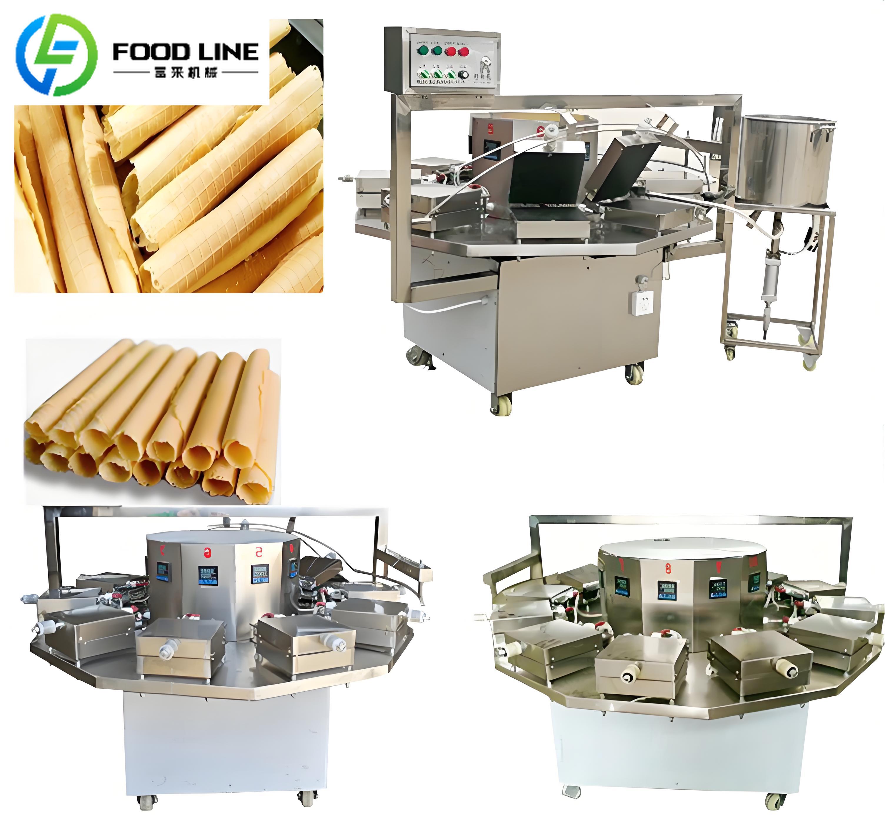 Food Snacks Making Machine - Maszyna do wytwarzania bułek jajecznych FL