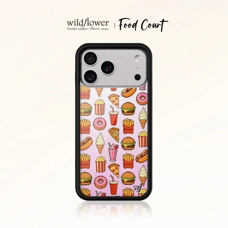 Food Snacks Quotes - Luksusowe etui na telefon Wildflower z