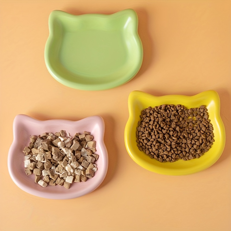 Food Snacks That Are Black - Czterokolorowa miska dla zwierząt, miseczka na