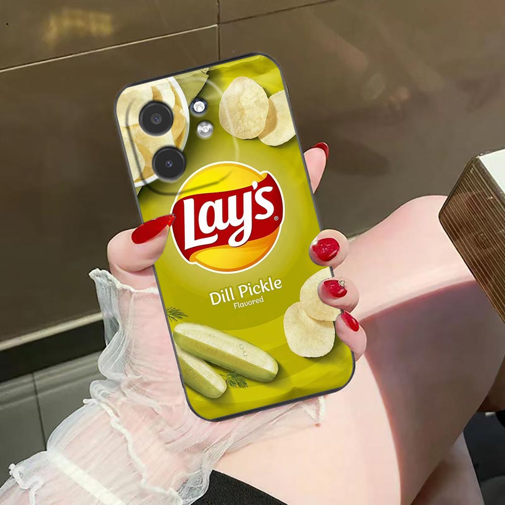 Food Snacks Quotes - Etui na telefon z motywem ziemniaków