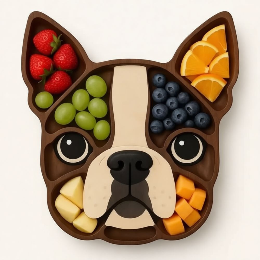Food Platter Snacks - Drewniana deska do serwowania potraw w
