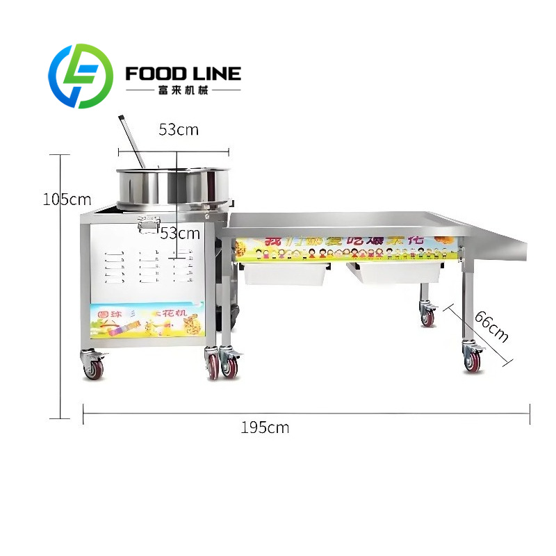 Food Snacks Making Machine - Osłona przeciwpyłowa do maszyny do popcornu