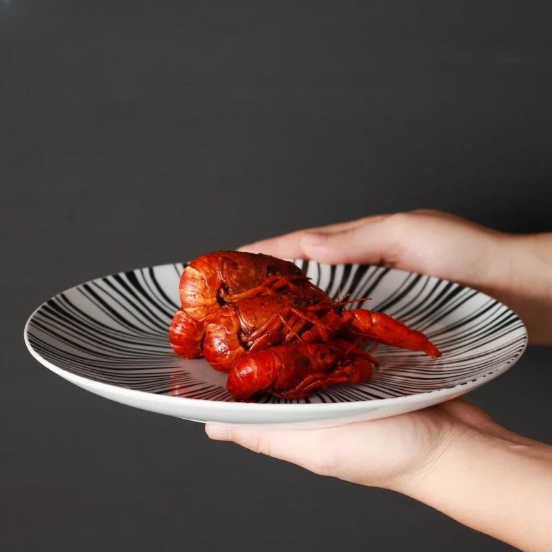 Ceramiczne czarne białe paski  – Food Snacks That Are Black recenzja i cena