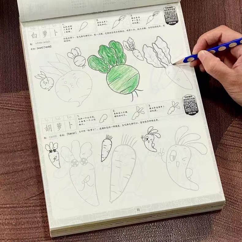 Książka do rysowania i kalkowa – Food Snacks Drawing recenzja i cena
