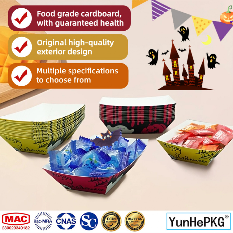 YunHePKG 100 SZT. Papierowe ta – Food Snacks That Are Black recenzja i cena