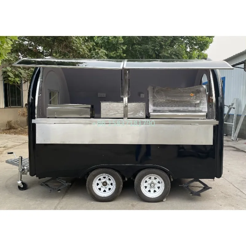 Mała przyczepa food truck, cza – Food Snacks That Are Black recenzja i cena