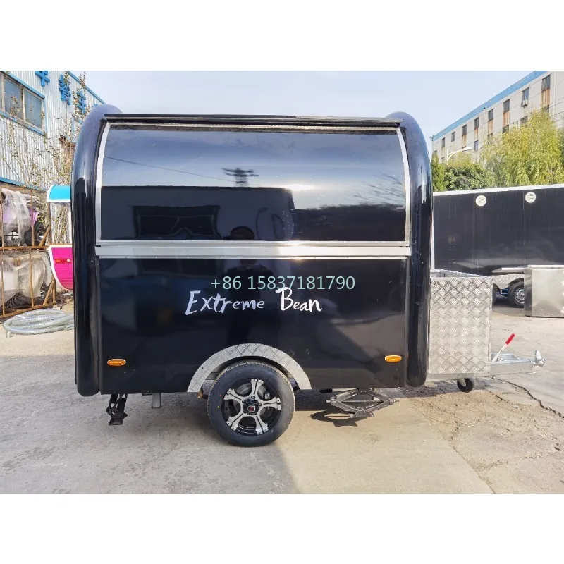 Mała przyczepa food truck, cza – Food Snacks That Are Black recenzja i cena