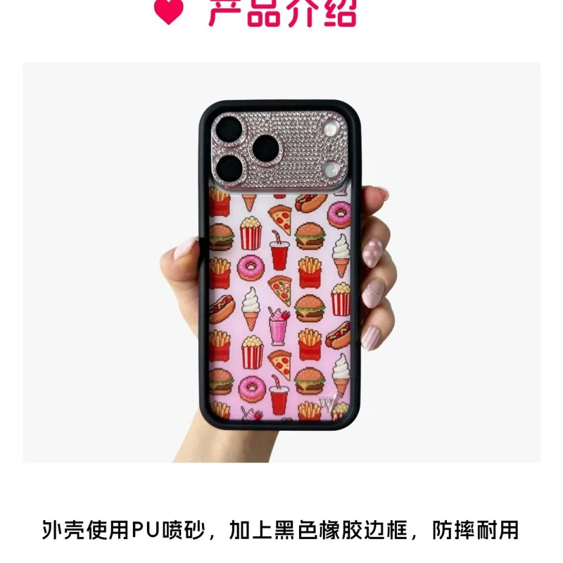 Luksusowe etui na telefon Wild – Food Snacks Quotes recenzja i cena