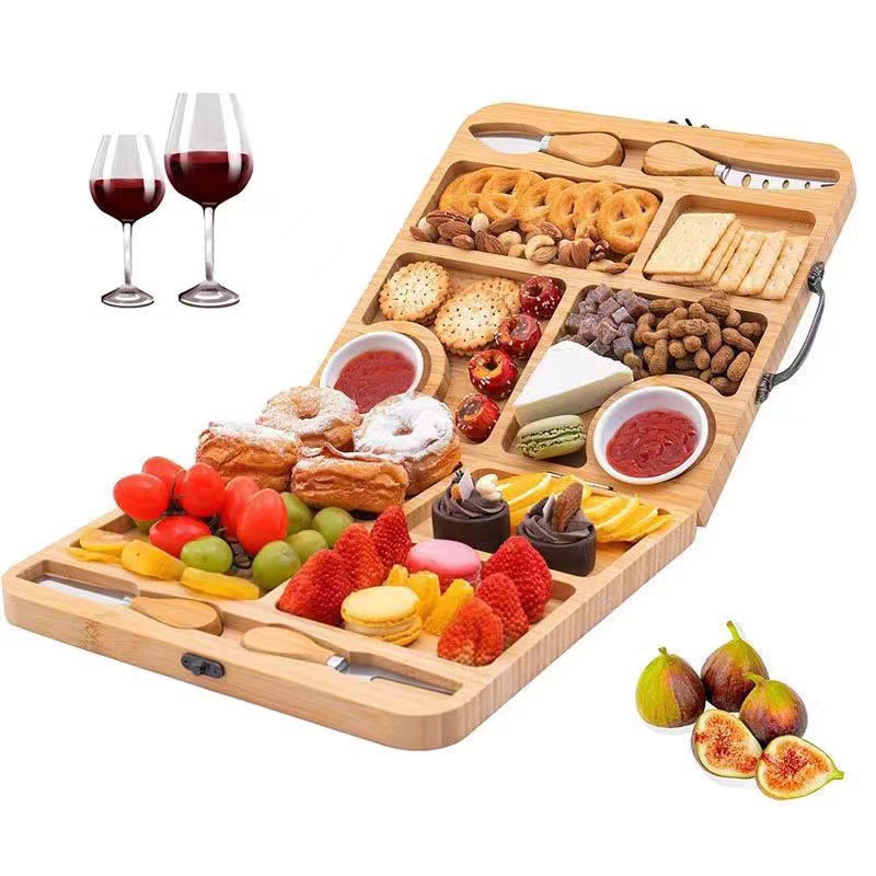 Składana deska do serów, przen – Food Platter Snacks recenzja i cena