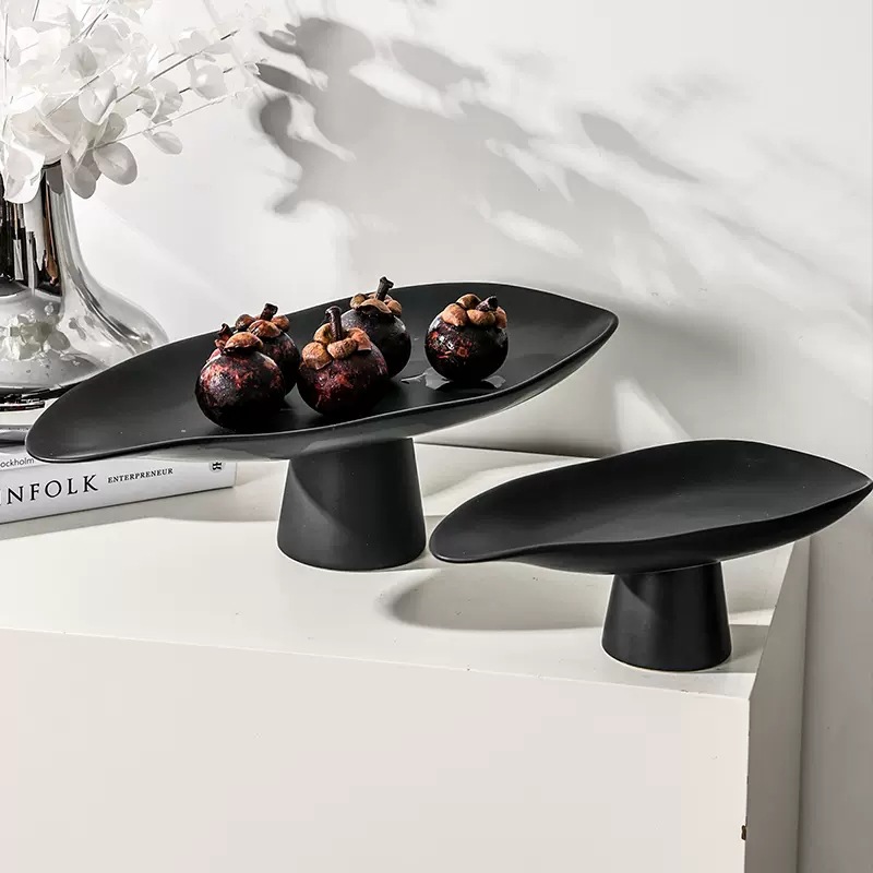 Czarno-biała tacka do przechow – Food Snacks That Are Black recenzja i cena