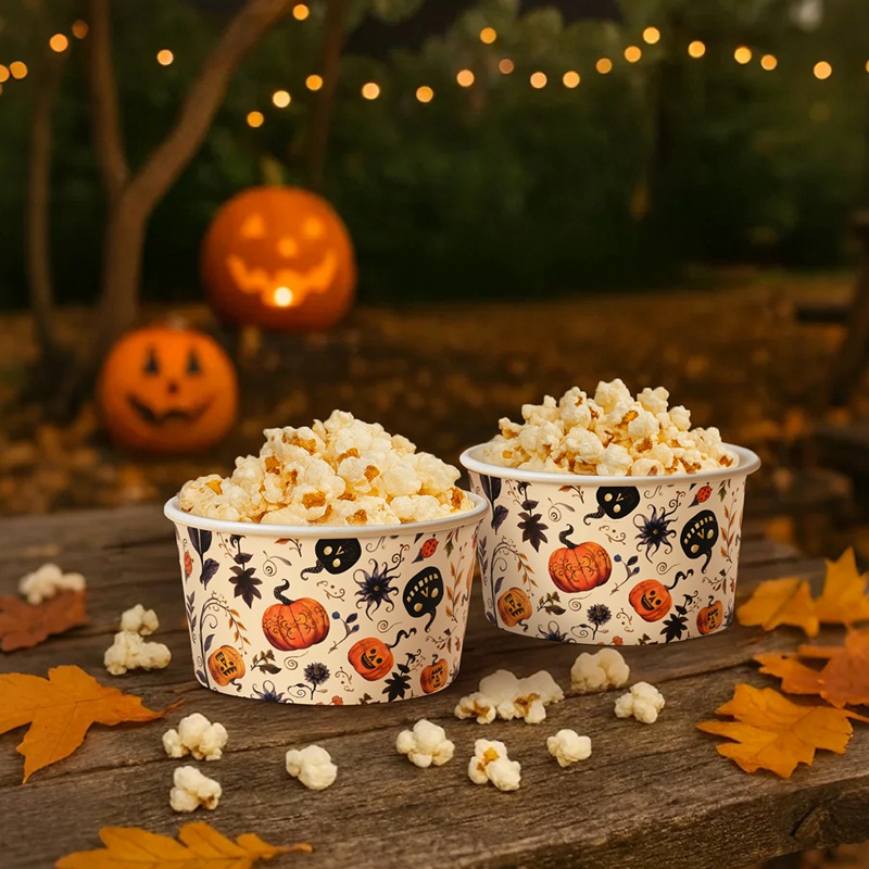 10/30/50 szt. Papierowe misecz – Food Snacks That Are Black recenzja i cena
