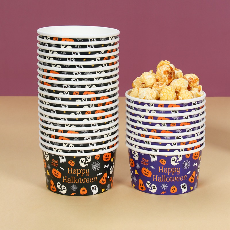 10/30/50 szt. Papierowe misecz – Food Snacks That Are Black recenzja i cena