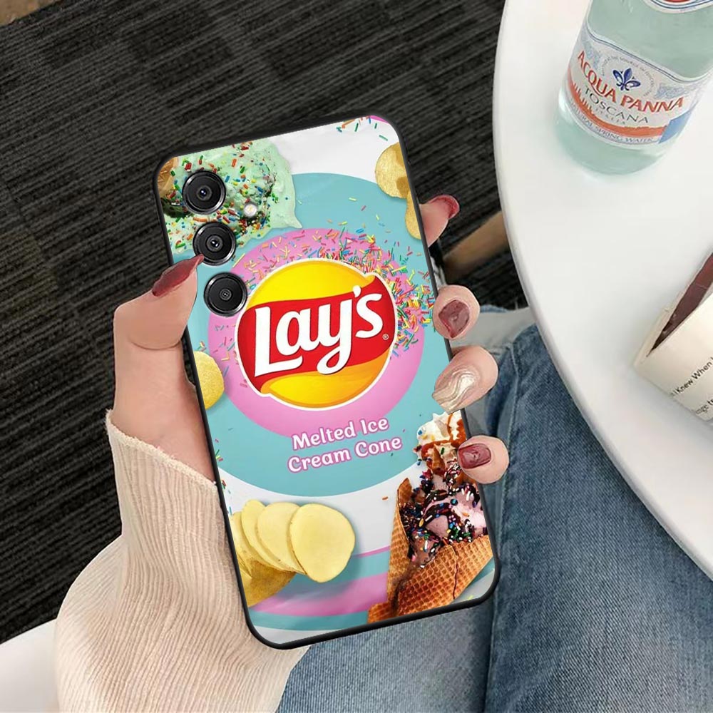 Etui na telefon Samsung A14 A1 – Food Snacks Quotes recenzja i cena