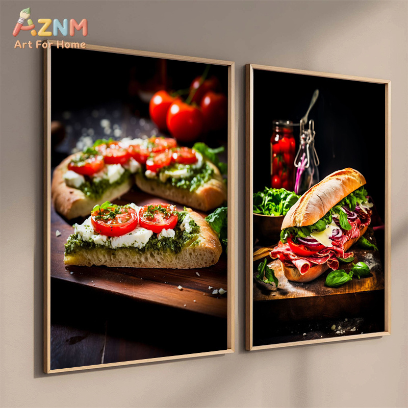 AZNM Gourmet Food Canvas Poste – Food Platter Snacks recenzja i cena