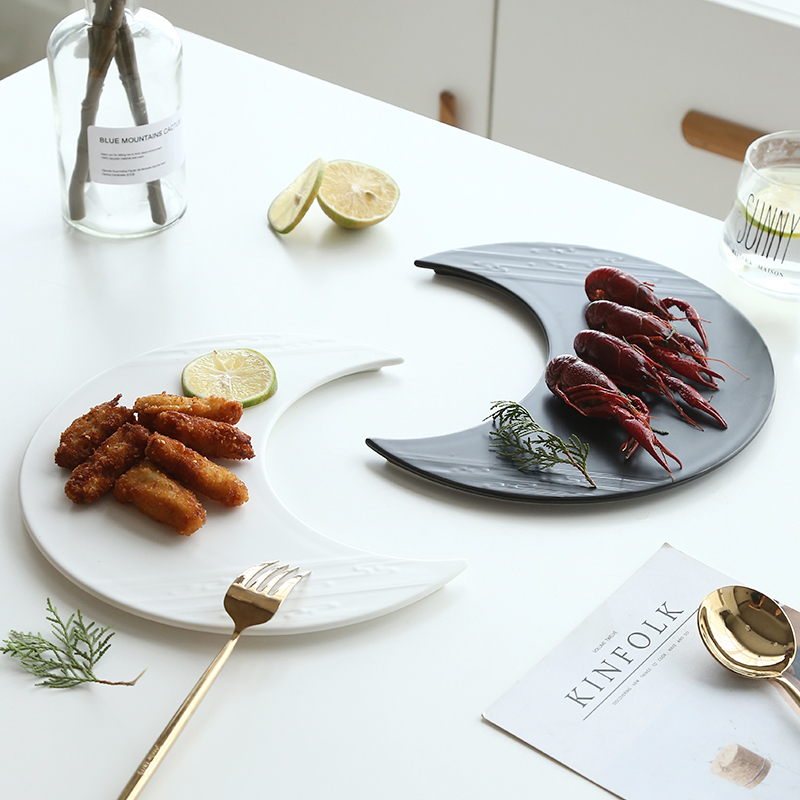 Kreatywny półksiężyc ceramiczn – Food Snacks That Are Black recenzja i cena