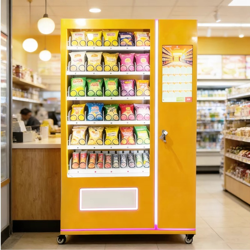 Automat do sprzedaży przekąsek – Snacks Food In Us recenzja i cena