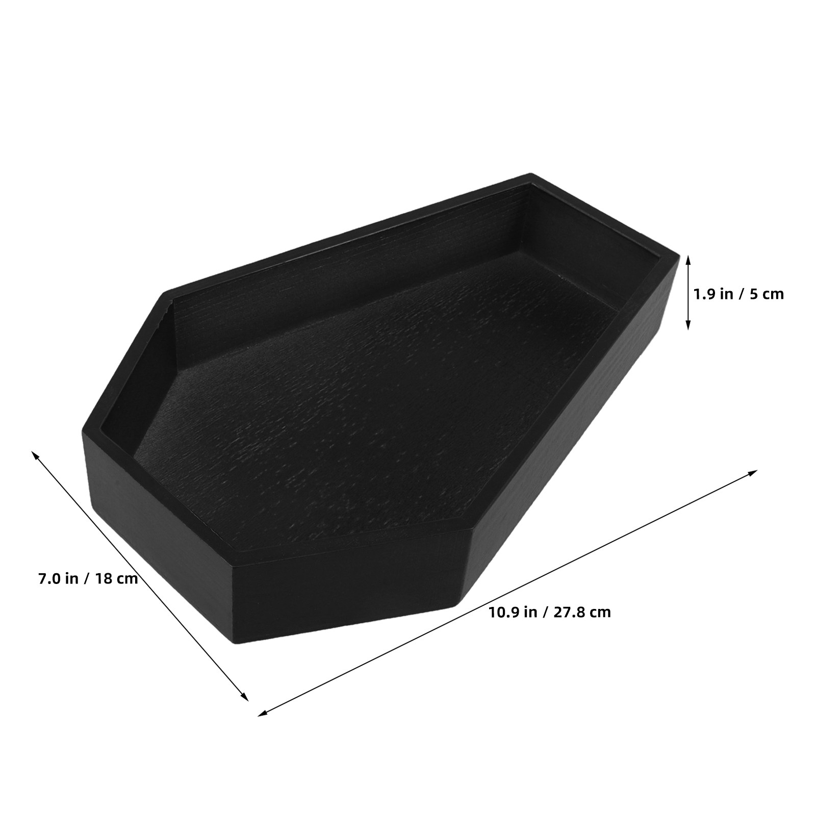 2 szt. Czarna drewniana trzcin – Food Snacks That Are Black recenzja i cena